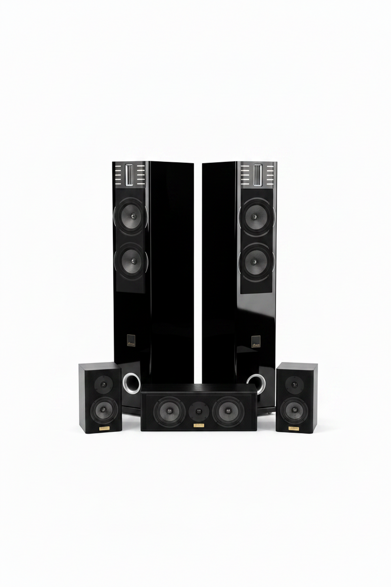 Larsén Acoustics Ortho-Acoustic Home Theatre Speaker Set