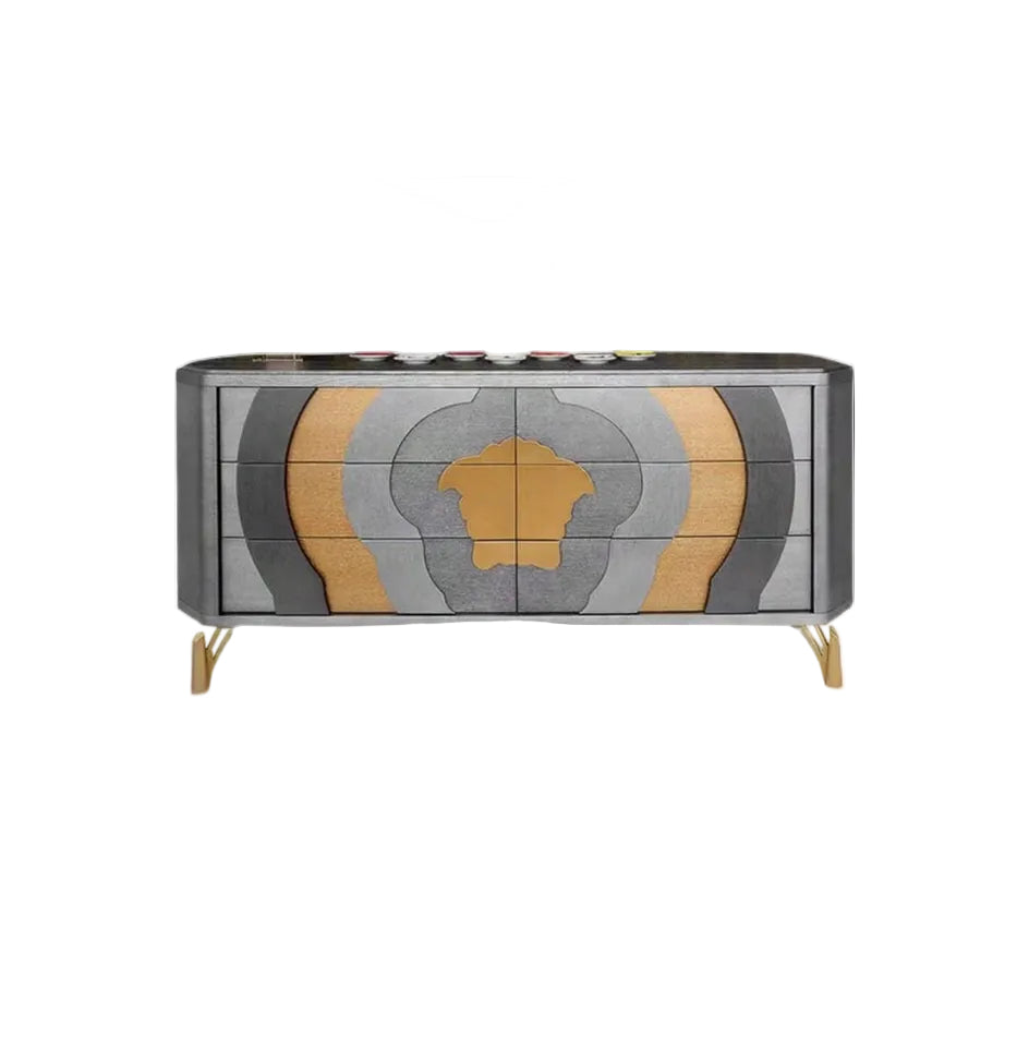 Designer Inspired Medusa Sideboard Buffet Credenza