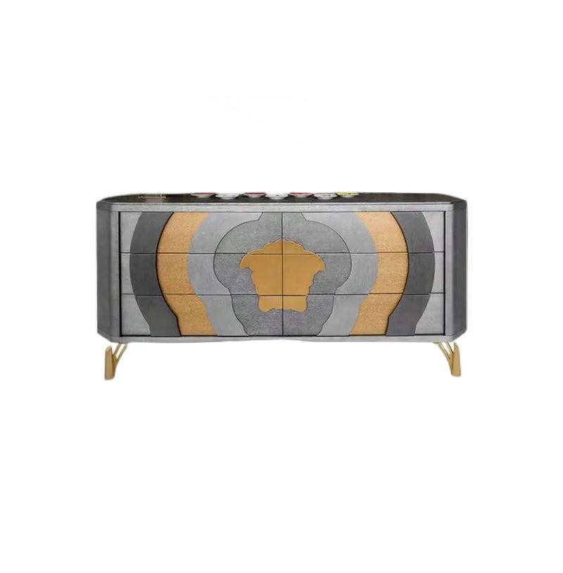 Designer Inspired Medusa Sideboard Buffet Credenza