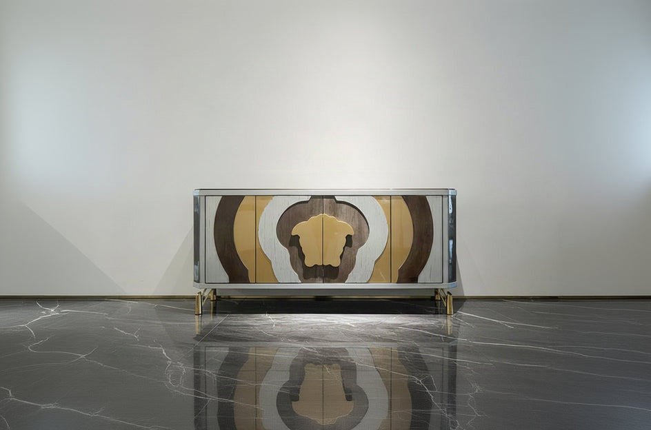 Designer Inspired Medusa Sideboard Buffet Credenza