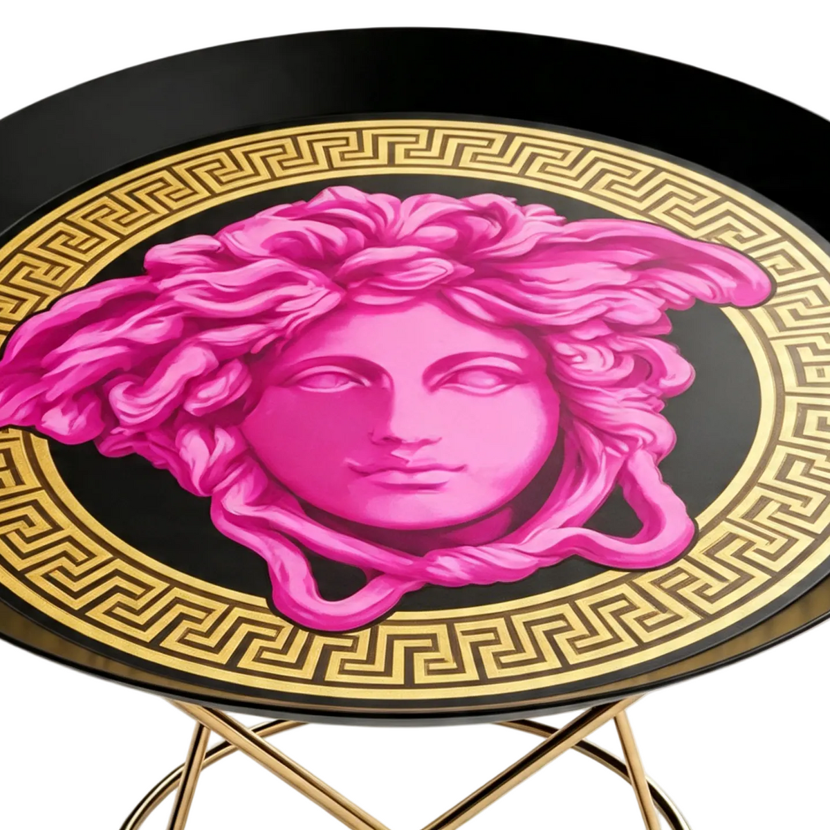 Set of 3 Designer Inspired Medusa Nesting Coffee Tables