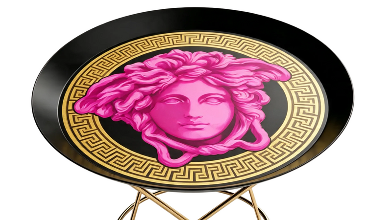Set of 3 Designer Inspired Medusa Nesting Coffee Tables