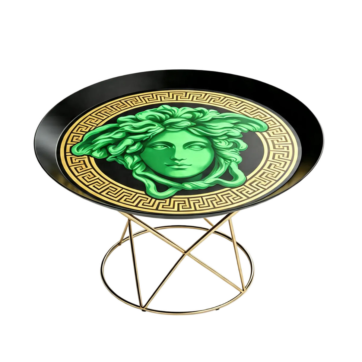 Set of 3 Designer Inspired Medusa Nesting Coffee Tables