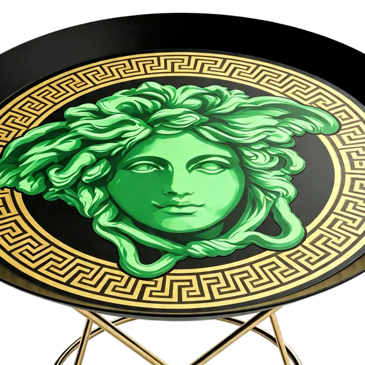 Set of 3 Designer Inspired Medusa Nesting Coffee Tables