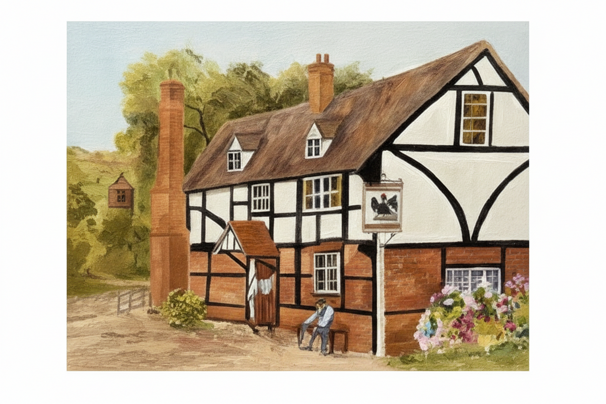 Geoffrey Humphries Original Oil Painting
