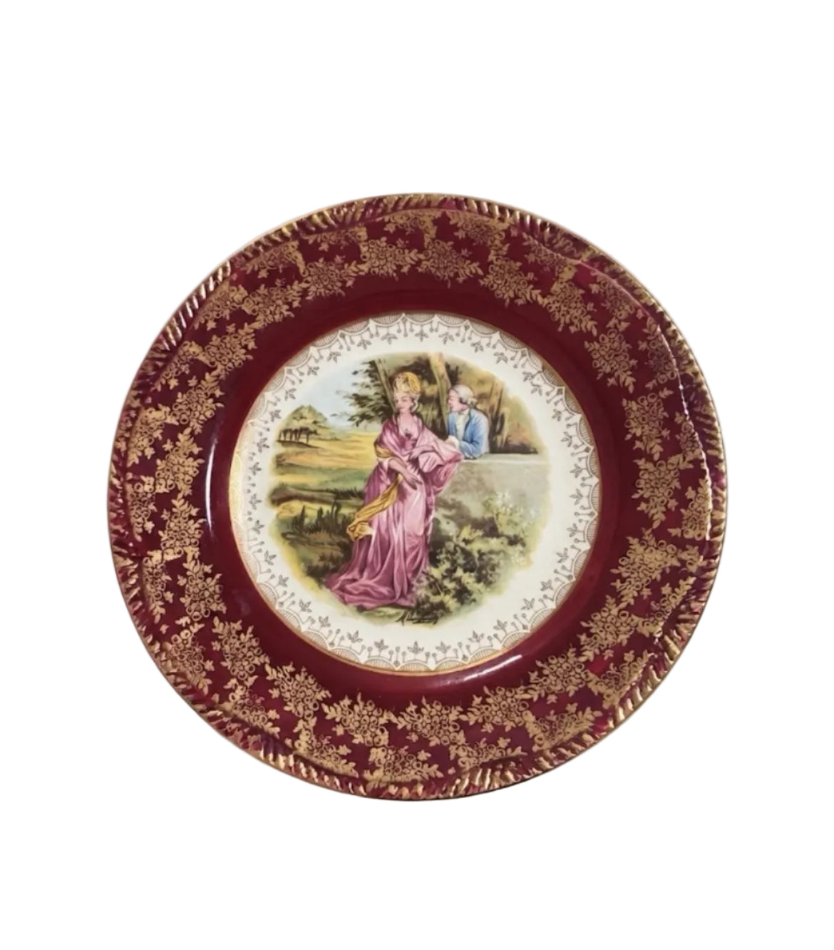 Vintage Royal Alma 22ct Gold Trim Decorative Plate