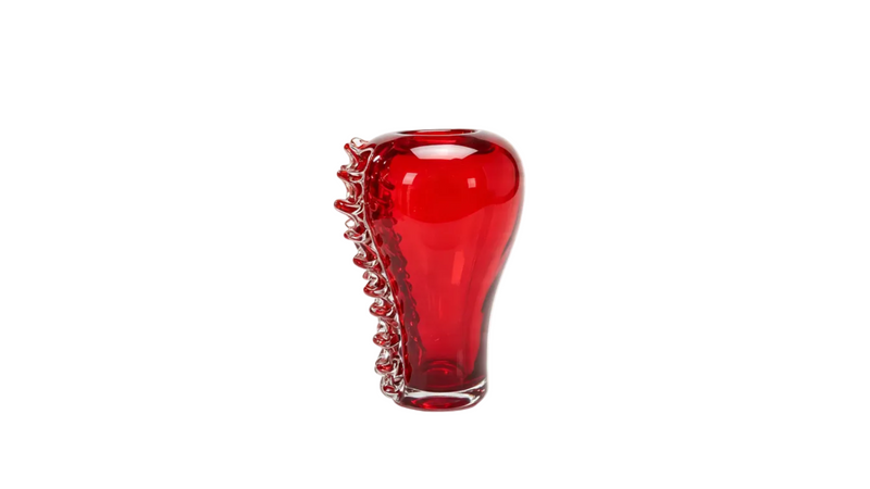 Rare Pavel Hlava Brain Vase — Czech Art Glass Crystalex 1968