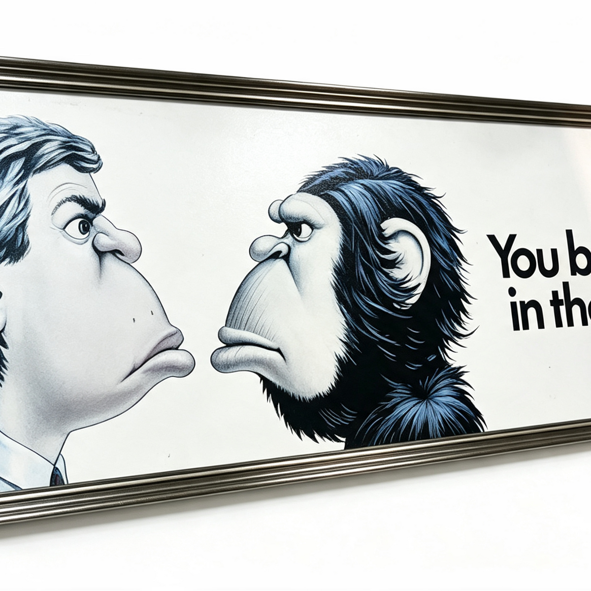 Pair Rare Vintage Melbourne Zoo Posters 'You Belong In The Zoo'