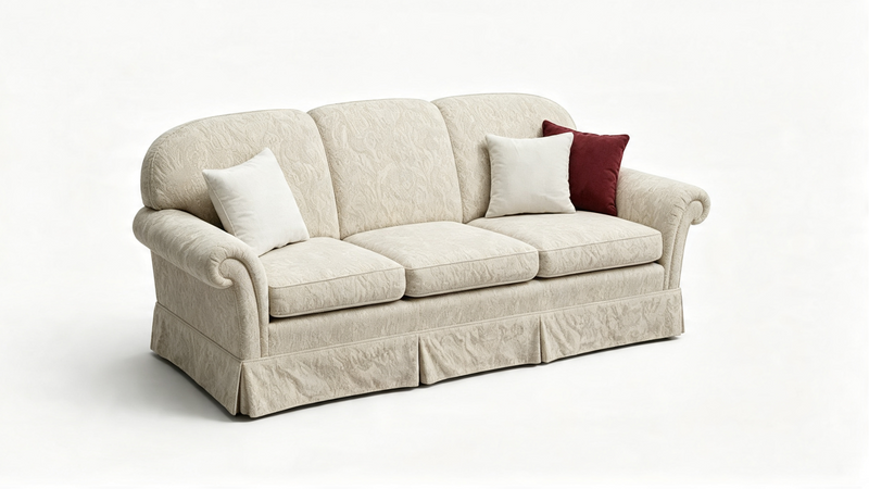 Moran Classics 3-Piece Lounge Suite in Cream Damask