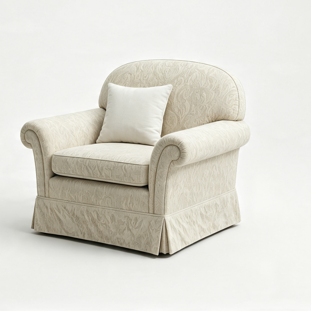 Moran Classics 3-Piece Lounge Suite in Cream Damask