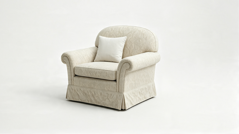Moran Classics 3-Piece Lounge Suite in Cream Damask