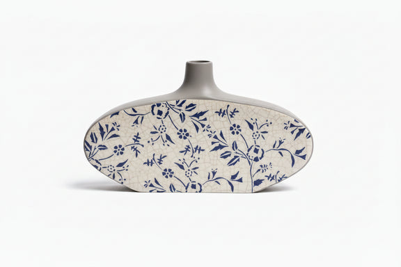 Vintage Crackle Glaze Ceramic Vase Set|286907111961