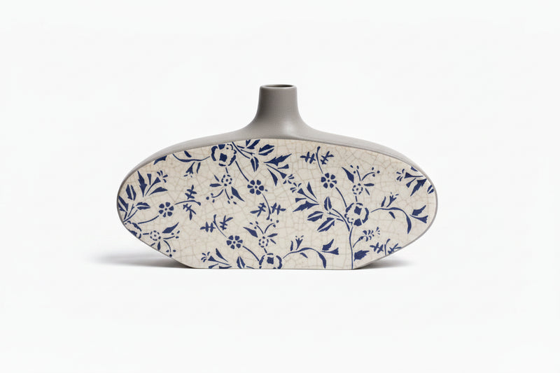 Vintage Crackle Glaze Ceramic Vase Set|286907111961