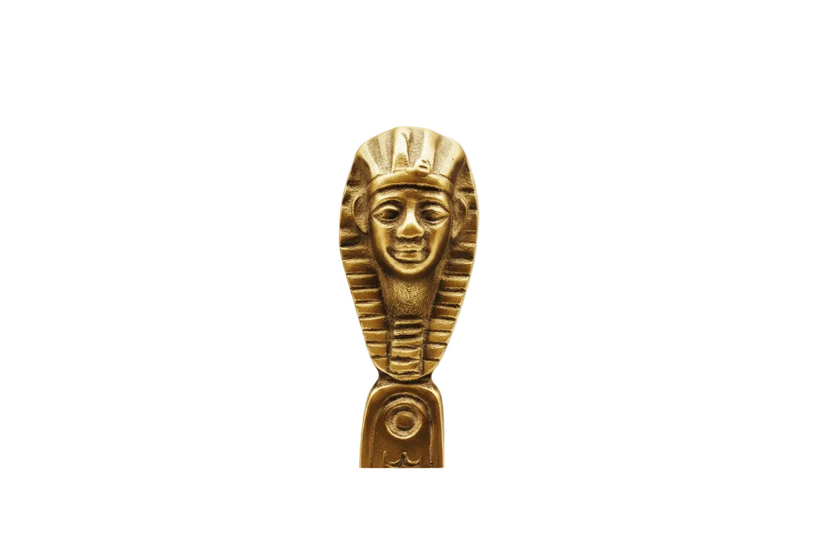 Vintage Egyptian Pharaoh Bottle Opener - King Tut Revival Cartouche Barware|287135987545