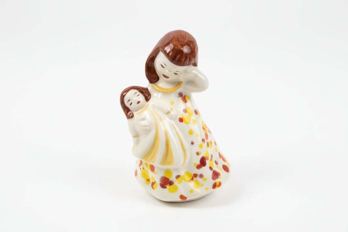 Vintage Ceramic Figurine Mother & Child|286880949364