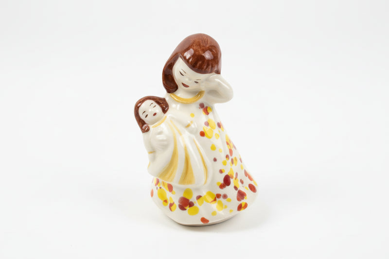 Vintage Ceramic Figurine Mother & Child|286880949364