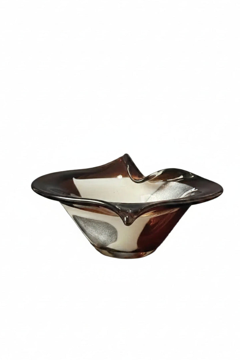 Mdina Glass Malta Scrying Bowl Signed 2014 MOS 27A Crystallomancy Vision Art|287128671561