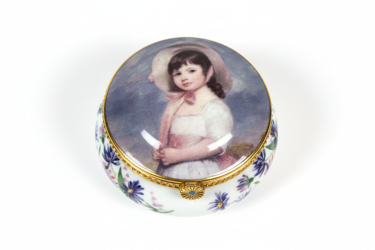 Trinket Box Vintage Staffordshire ENGLAND|286875487176