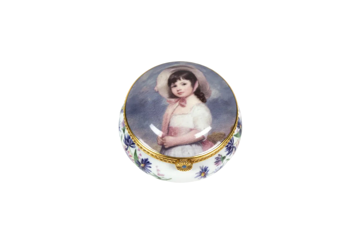 Trinket Box Vintage Staffordshire ENGLAND|286875487176