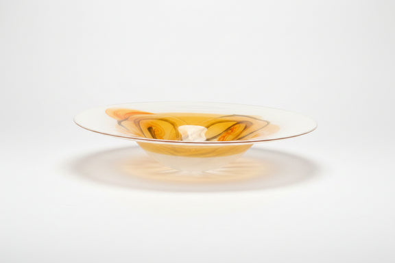 Murano Style Studio Glass Bowl Dish Centerpiece|286941035701