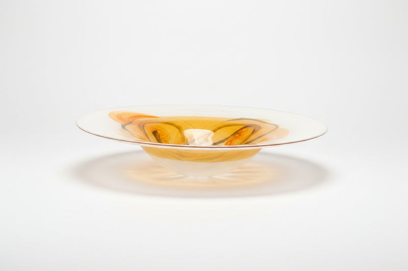 Murano Style Studio Glass Bowl Dish Centerpiece|286941035701