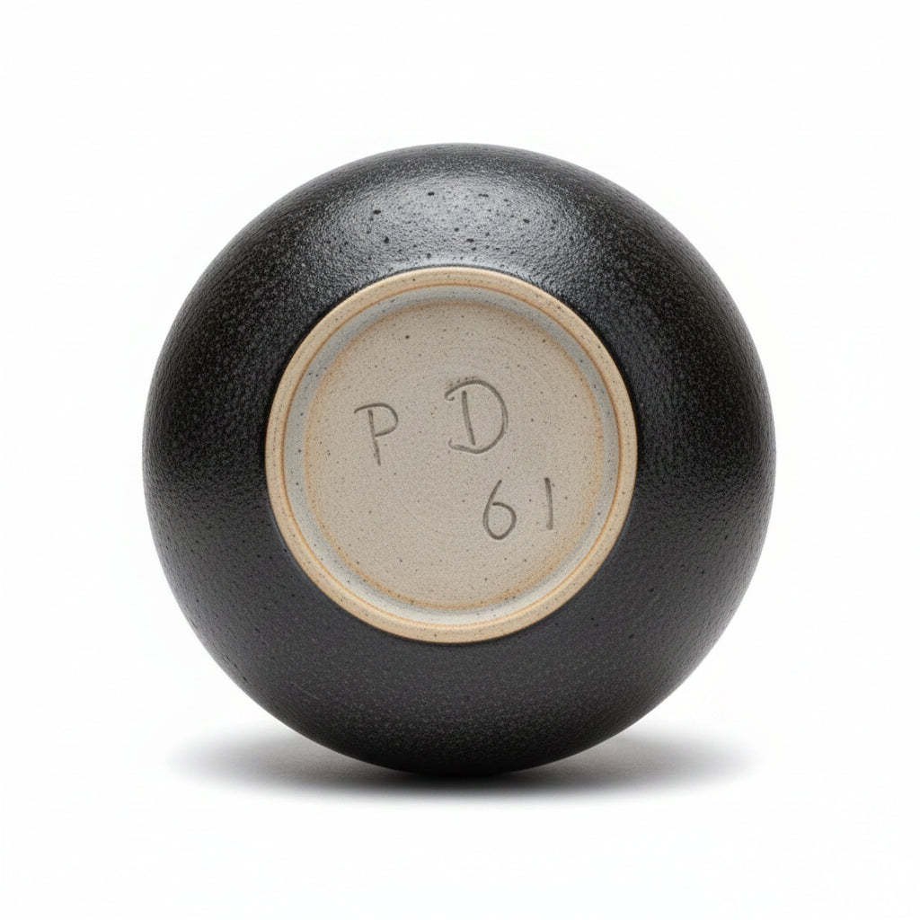 Dümler & Breiden German Art Pottery Bowl Plate 'Spiderweb' Glaze Marked PD 61|286964391293