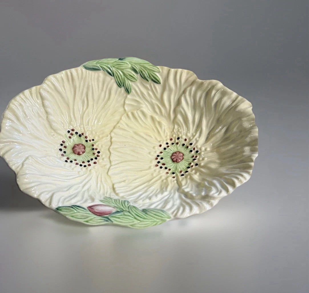 Vintage Carlton Ware Poppy Double Dish Australian Hand Painted Bowl England|286906737307