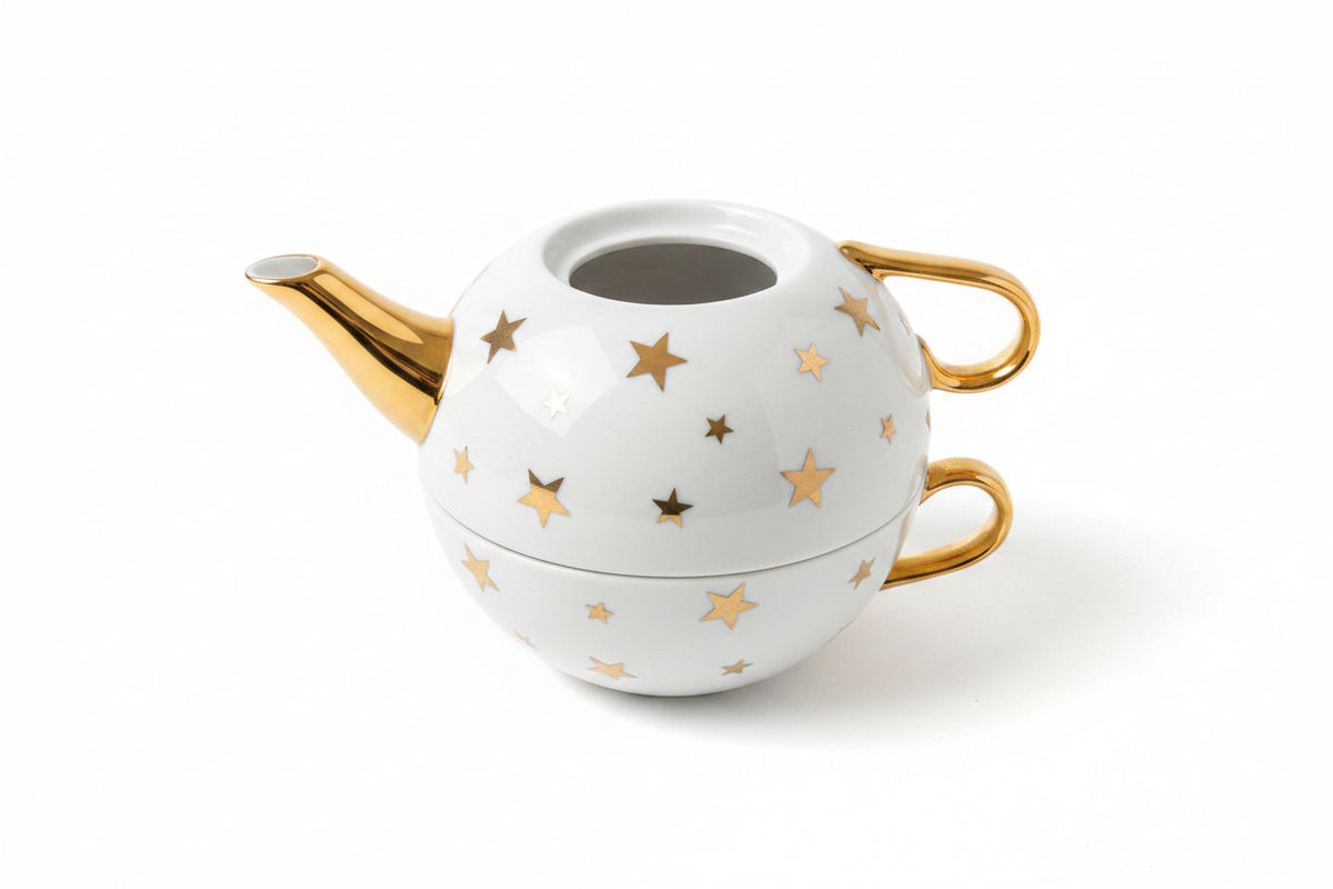 Porcelain Japan Natural Wonders Nesting Teapot/Cup Vintage|286879080910