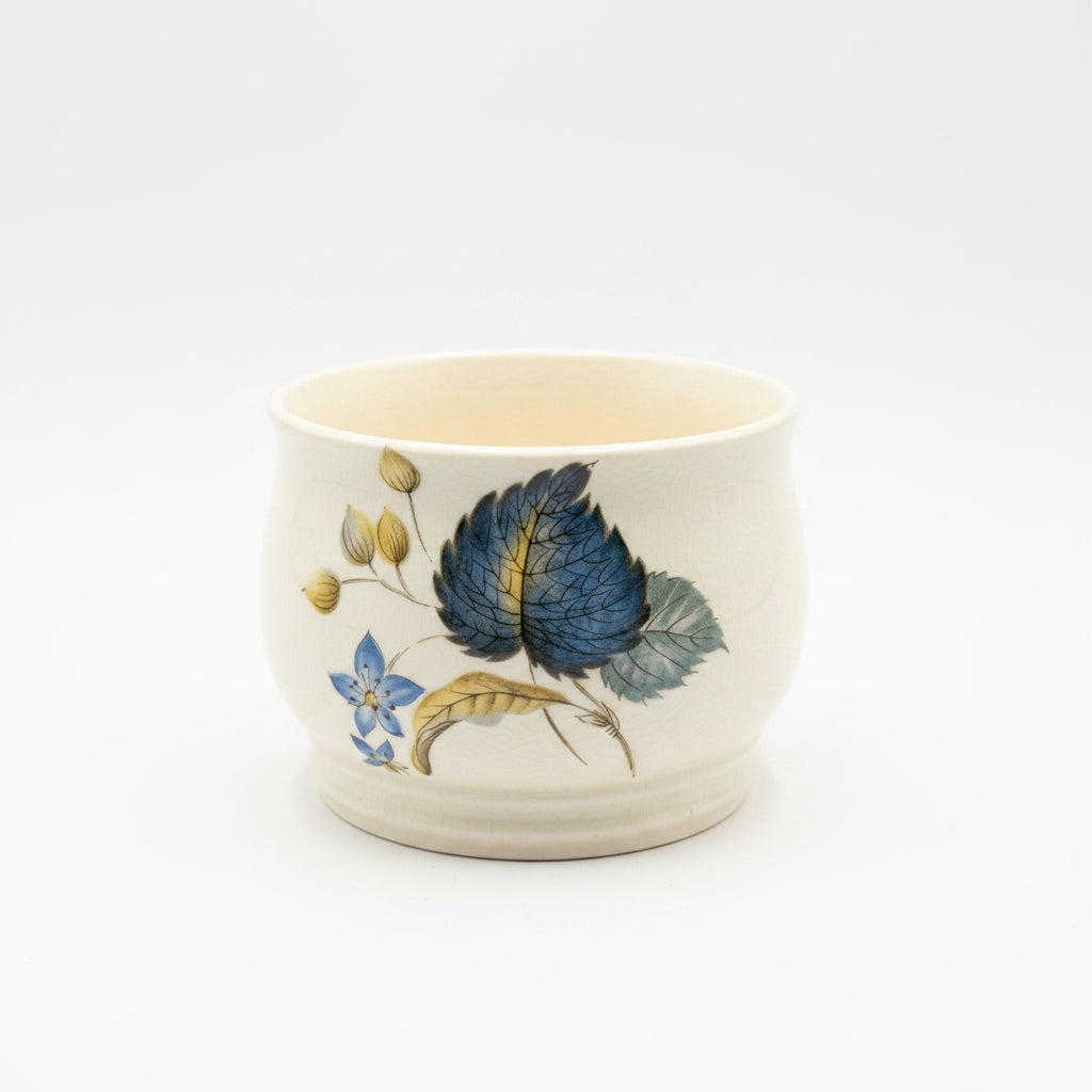 Rare SylvaC Pottery Lime Grove Tea Service | Blue Floral Stoneware|286880756949
