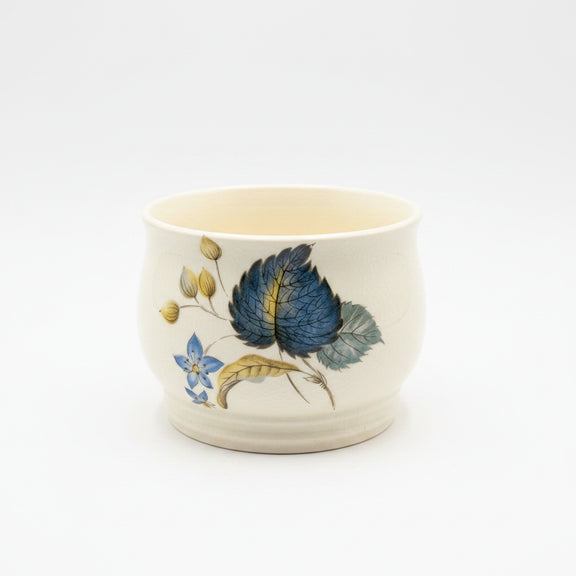 Rare SylvaC Pottery Lime Grove Tea Service | Blue Floral Stoneware|286880756949