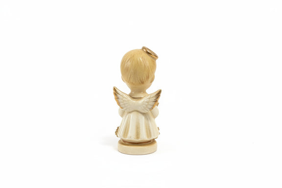 Vintage 1950s Japan Style Angel Figurine Candle Holder Cute Big Eyes Kitsch|286879131144