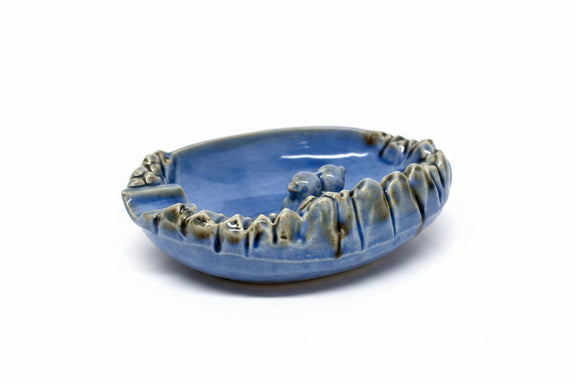 Art Pottery Penguin And Iceberg Ashtray|286851535655