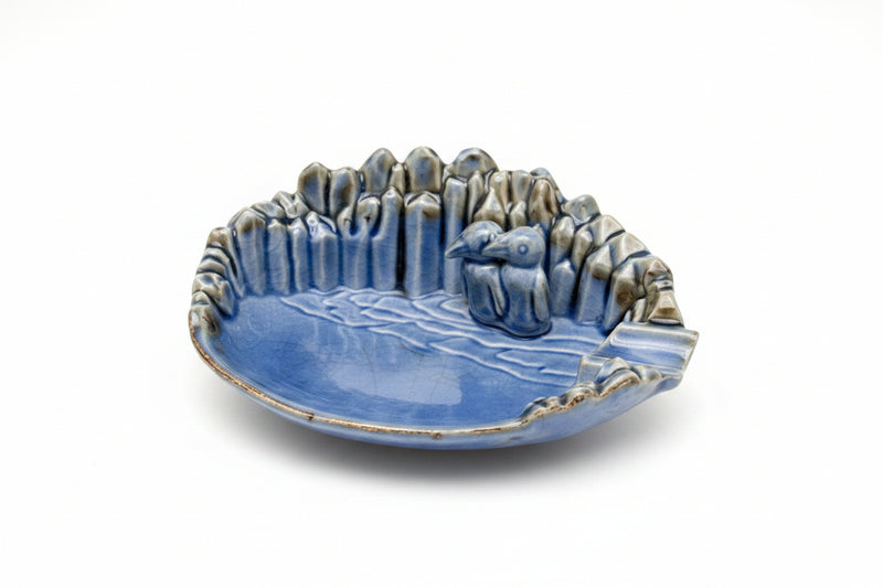 Art Pottery Penguin And Iceberg Ashtray|286851535655