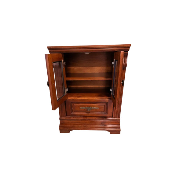 Antique-Style Wood Cabinet / Nightstand / Media Storage|286945318935