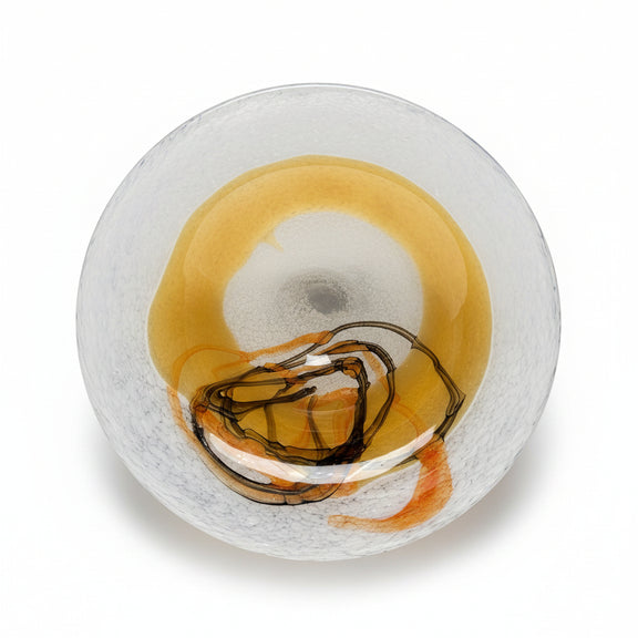 Murano Style Studio Glass Bowl Dish Centerpiece|286941035701