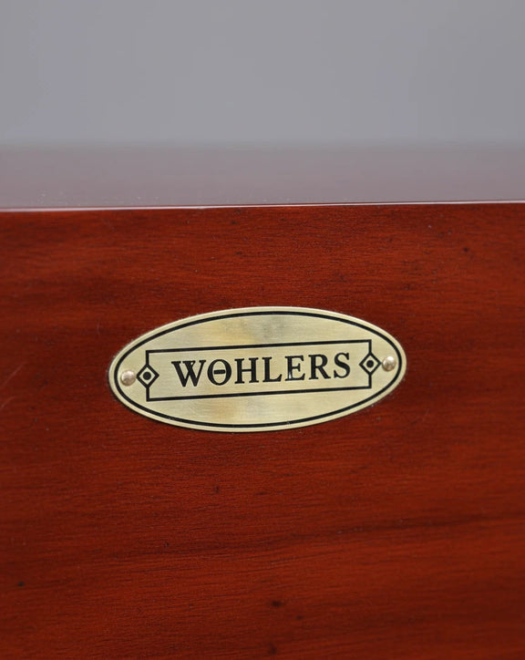 Wohlers Signature Mahogany Corner TV Entertainment Unit - 2 Door Cabinet|286940130071