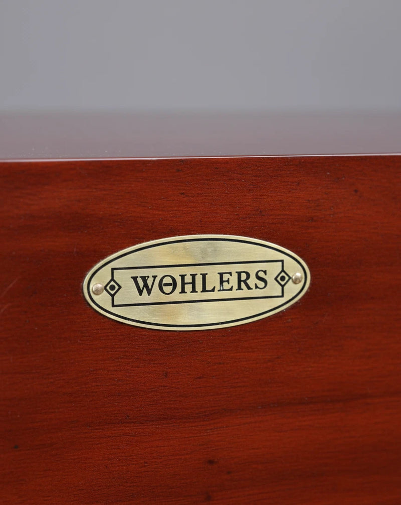 Wohlers Signature Mahogany Corner TV Entertainment Unit - 2 Door Cabinet|286940130071