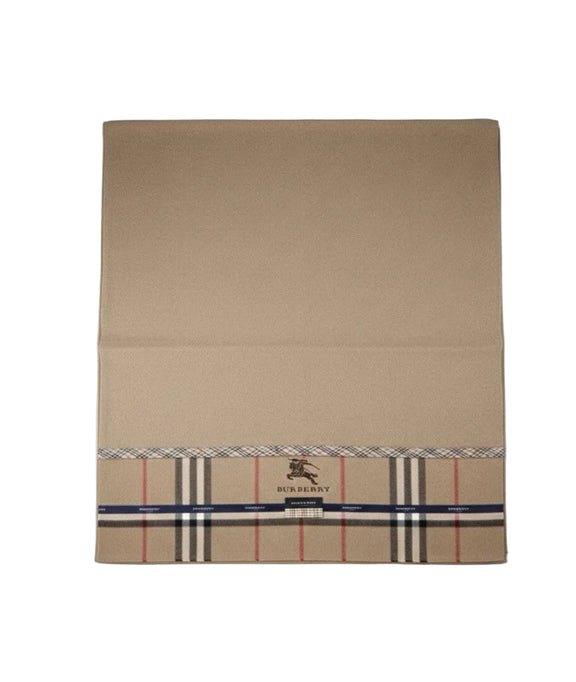 Rare Burberry London Wool Blanket Throw Tokyo Nishikawa Camel Boxed|286968588073