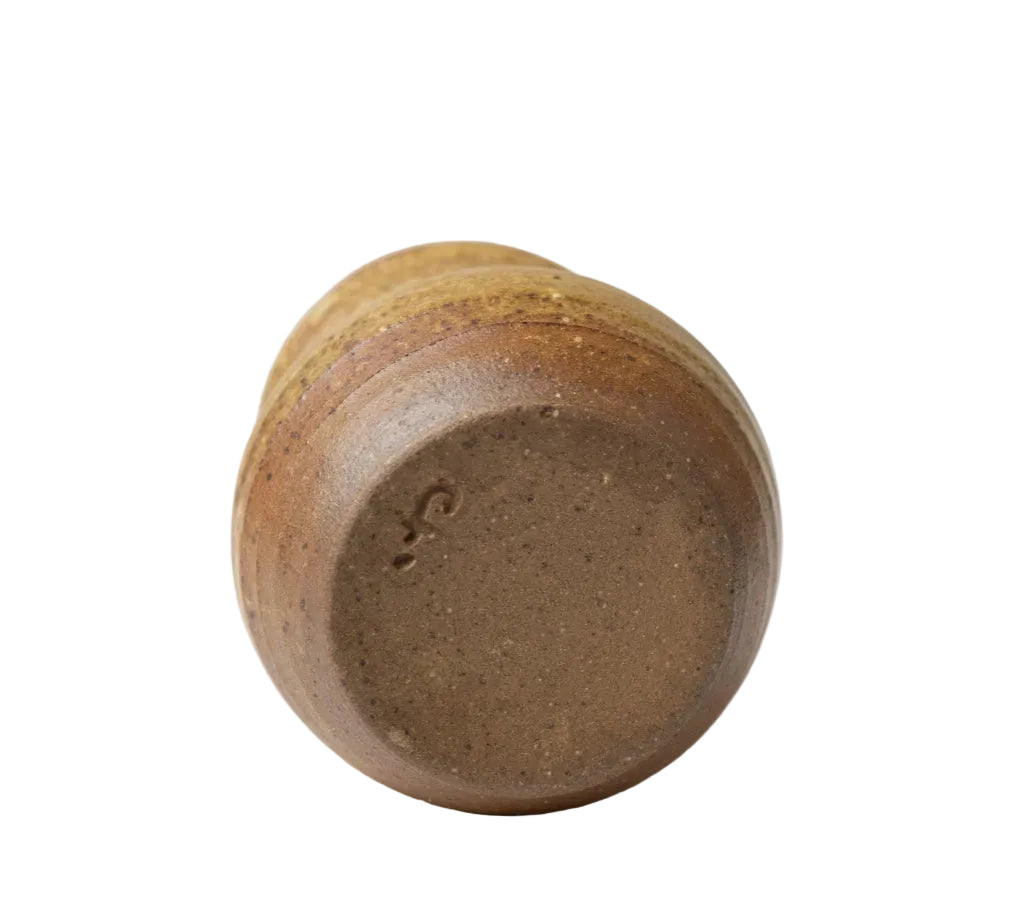 Vintage John Bedding St. Ives Studio Pottery Stoneware Vase - Signed "J" Mark|286963701761
