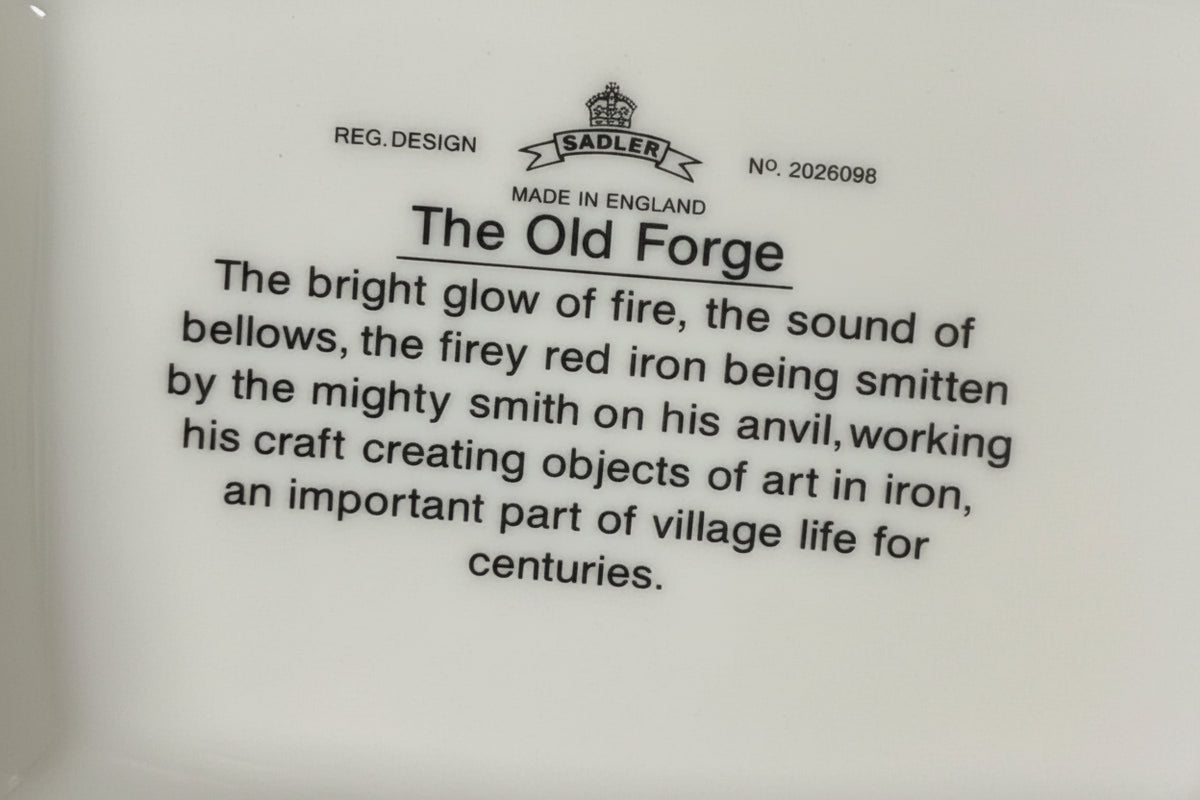 Vintage Sadler England Teapot "The Old Forge" Cottage Series - Reg No. 2026098|286922435602