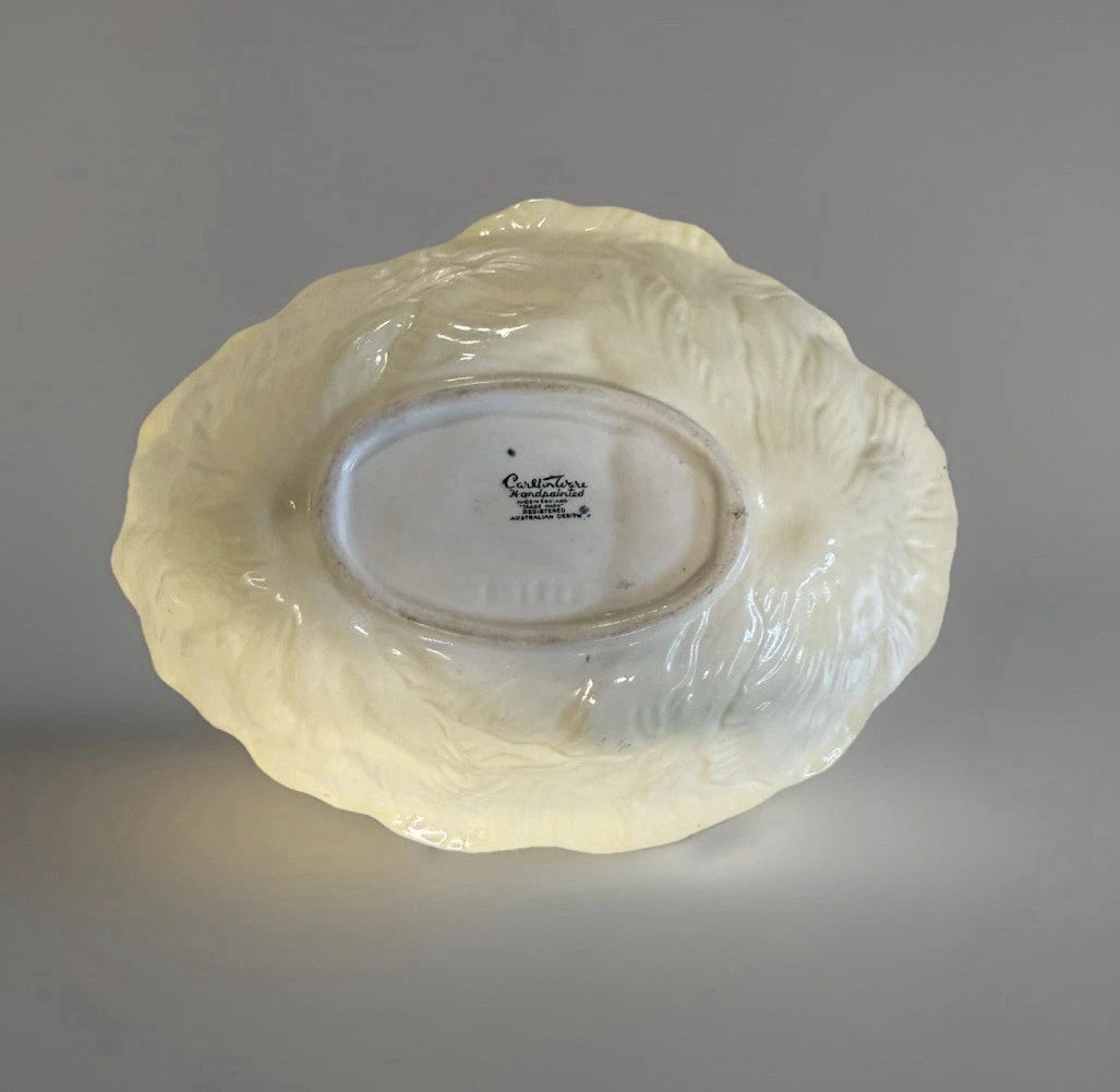 Vintage Carlton Ware Poppy Double Dish Australian Hand Painted Bowl England|286906737307