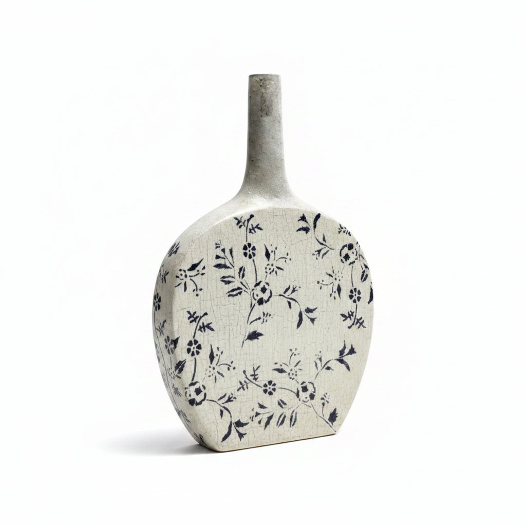 Vintage Crackle Glaze Ceramic Vase Set|286907111961