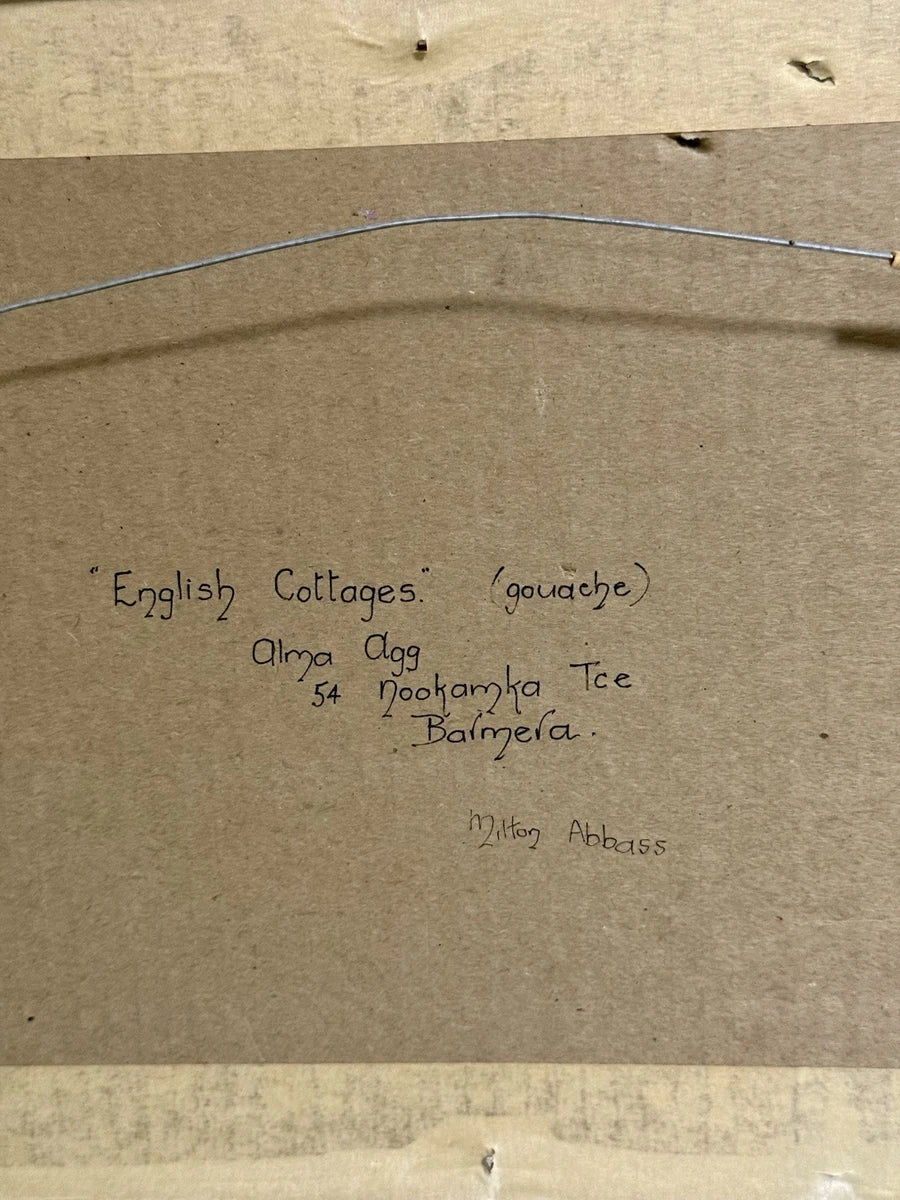 Alma Ogg Milton Abbas Village Painting|286968466602