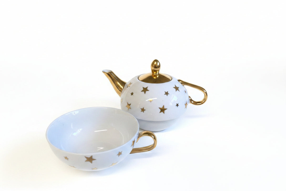 Porcelain Japan Natural Wonders Nesting Teapot/Cup Vintage|286879080910