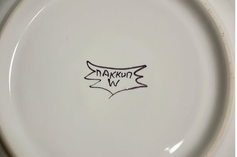 Royal Tichelaar Makkum Plate Dutch Polychrome Delft Hand Painted Floral|286873303340