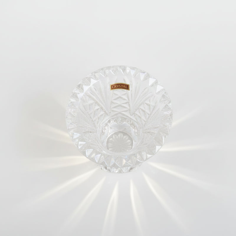 Vintage 1980 Heavy Kristal Zajecar Yugoslavia 24% Lead Crystal Vase Or Toothpick|286911145760
