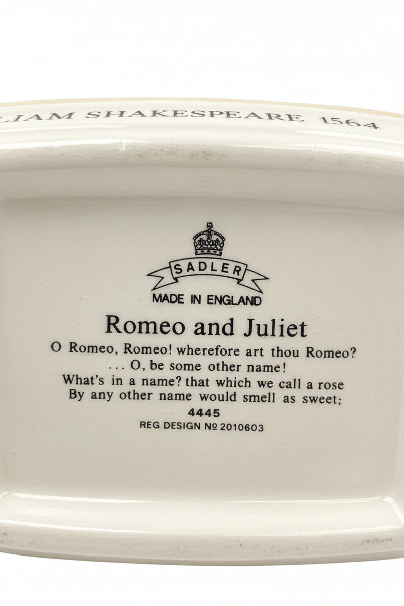Vintage James Sadler Teapot  Romeo and Juliet Balcony Scene Series #4445|286921530378