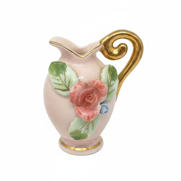 Vintage Hull Pottery Pink Porcelain Pitchers Miniature|286907644782