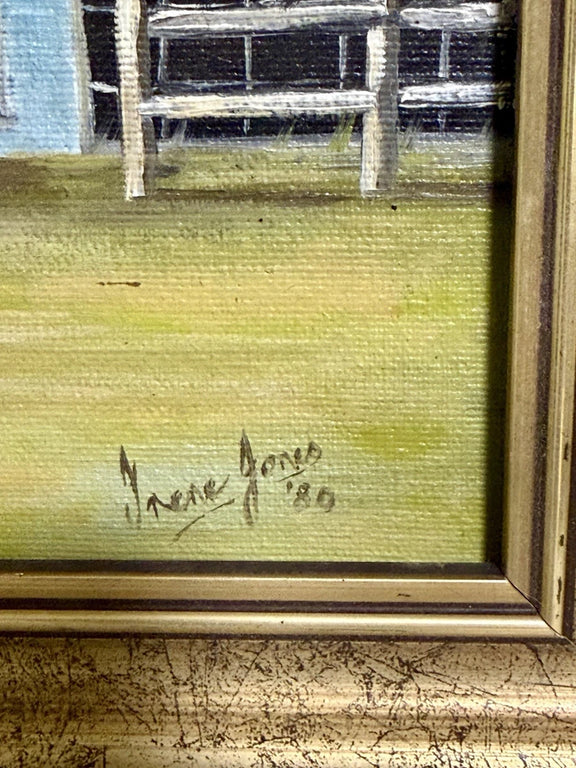 VINTAGE Original Oil Painting by IRENE JONES 80|286968479258