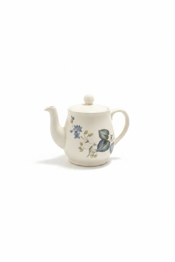 Rare SylvaC Pottery Lime Grove Tea Service | Blue Floral Stoneware|286880756949